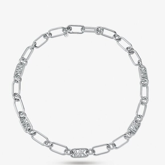 Michael Kors Jewelry - Michael Kors Precious Metal-Plated Brass Chain Link Necklace